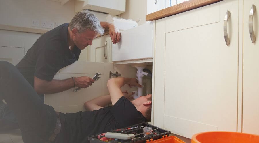Professional burst pipe repair services in Mountain View, OK
